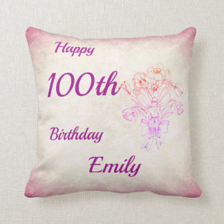 paarse ventilator Fairy 100th Kussen