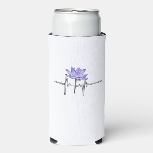 Paarse ventilator Gardener Seltzer Blikjeskoeler (Seltzer Voorkant)