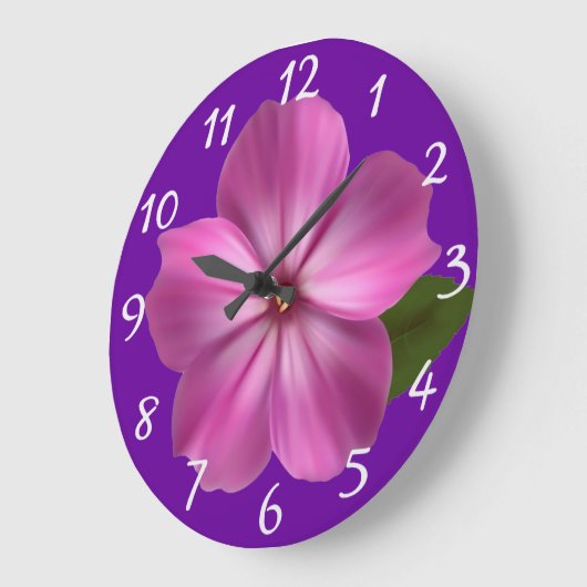 Paarse ventilator grote klok (Hoek)