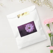 Paarse ventilator in Bloom Bedankzakje (Gezegeld)