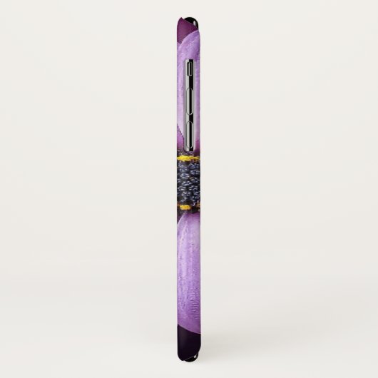 Paarse ventilator in Bloom Case-Mate iPhone Case (Achterkant/links)