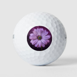 Paarse ventilator in Bloom Golfballen