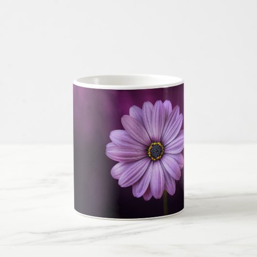 Paarse ventilator in Bloom Koffiemok (Center)