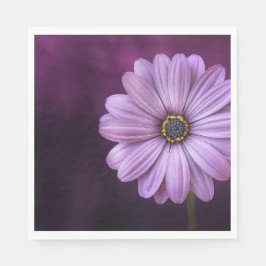 Paarse ventilator in Bloom Servet