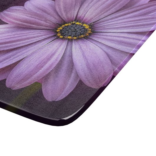 Paarse ventilator in Bloom Snijplank (Hoek)