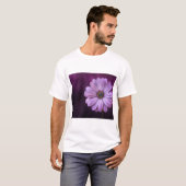 Paarse ventilator in Bloom T-shirt (Voorkant volledig)