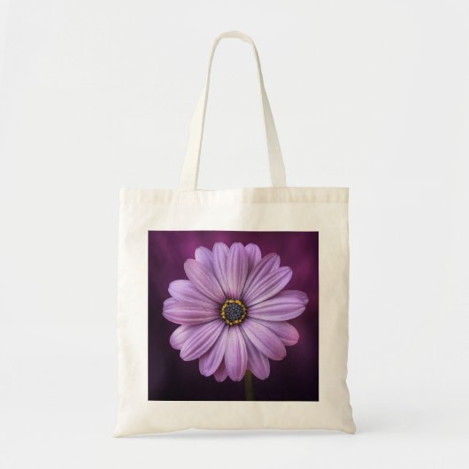 Paarse ventilator in Bloom Tote Bag (Voorkant)