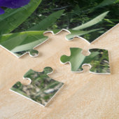 Paarse ventilator Jigzaag Puzzle Legpuzzel (Zijkant)