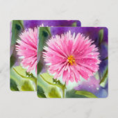 Paarse ventilator kaart (Voorkant / Achterkant)