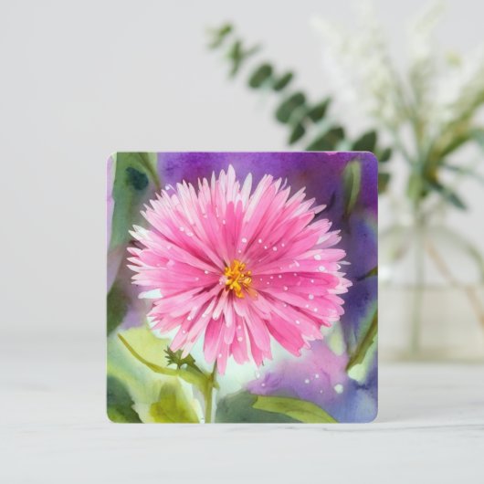 Paarse ventilator kaart (Staand voorkant)