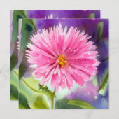 Paarse ventilator kaart (Voorkant / Achterkant)