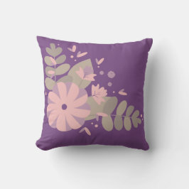 Paarse ventilator kussen