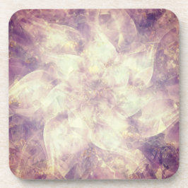  Paarse ventilator Mandala Bier Onderzetter