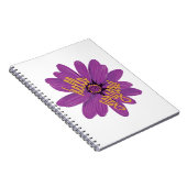 Paarse ventilator met Oranje Hallo Notitieboek (Rechterzijde)