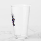 Paarse ventilator Mon Fairy Glas (Links)