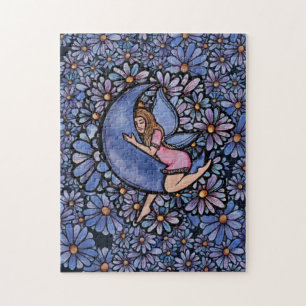 Paarse ventilator Mon Fairy Legpuzzel