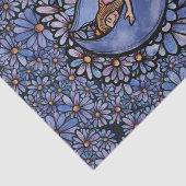 Paarse ventilator Mon Fairy Tissuepapier (Detail)