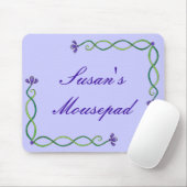 Paarse ventilator muismat (Met muis)