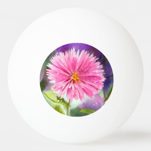 Paarse ventilator pingpongbal (Voorkant)