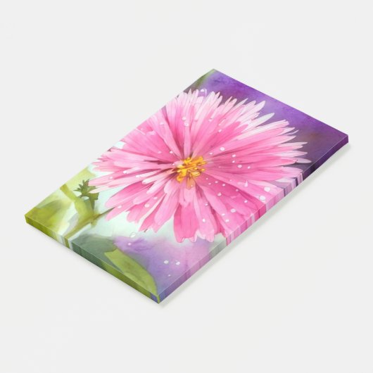 Paarse ventilator post-it® notes (Schuin)