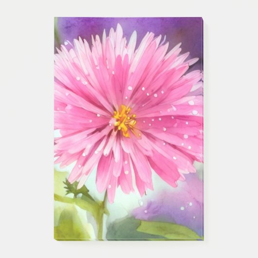 Paarse ventilator post-it® notes (Voorkant)