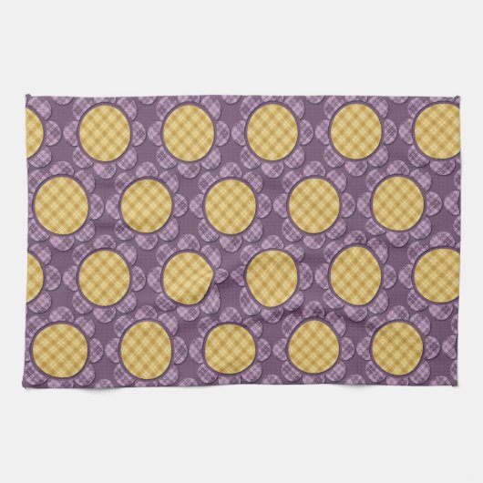 Paarse ventilator theedoek (Horizontaal)