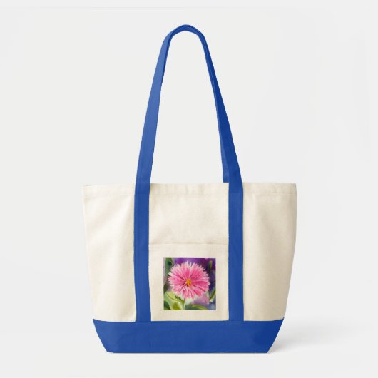 Paarse ventilator tote bag (Voorkant)
