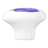 Paarse ventilatorbak Kastknop Kop Keramische Knop (Zijkant)