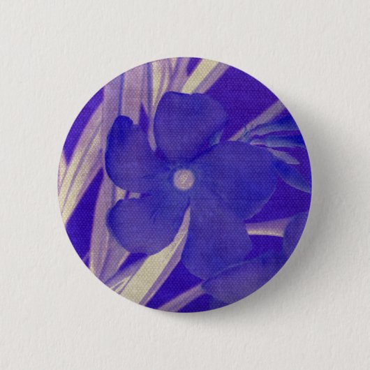 Paarse ventilatorButton Ronde Button 5,7 Cm (Voorkant)