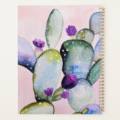Paarse ventilatorcactus (neopal) planner (Achterkant)