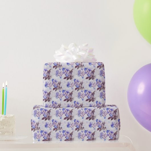 Paarse ventilatordruk Cadeaupapier (Feestgeschenken)