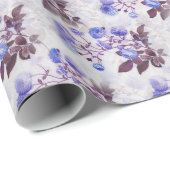 Paarse ventilatordruk Cadeaupapier (Rol Hoek)