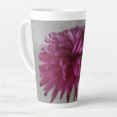 Paarse ventilatorlatorMok Latte Mok (Linkerhoek)