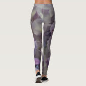 Paarse ventilatorLeggings Leggings (Achterkant)