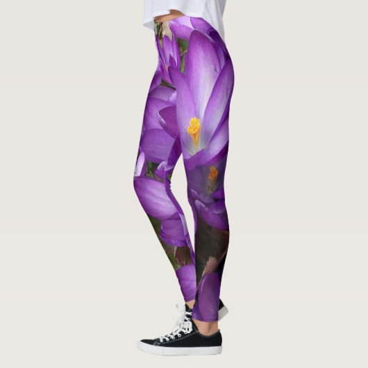 Paarse ventilatorLeggings Leggings (Links)
