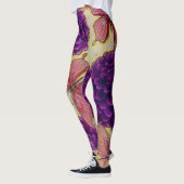 Paarse ventilatorLeggings Leggings (Links)