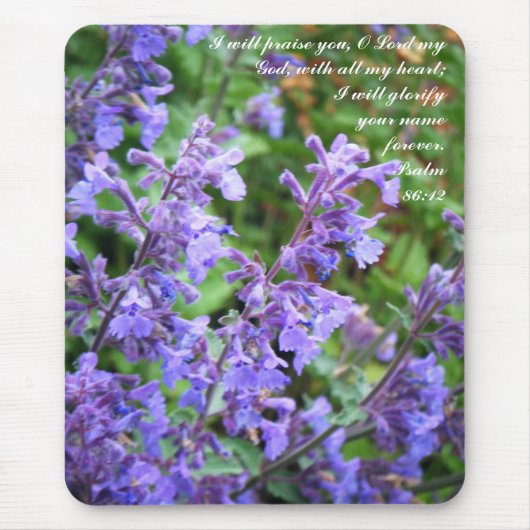 Paarse ventilatormantel muismat (Voorkant)