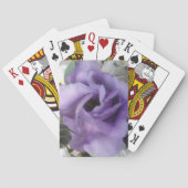 Paarse ventilatorspeelkaarten pokerkaarten (Achterkant)