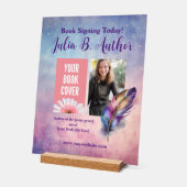 Paarse Veren Boek Signing Event SIG Acryl Bord (Hoek)