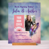 Paarse Veren Boek Signing Event SIG Acryl Bord (Neutraal)