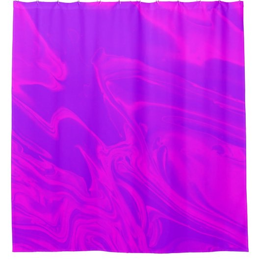Paarse verf morsen douchegordijn (Voorkant)