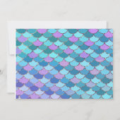 Paarse verjaardagsdag kaart (Achterkant)