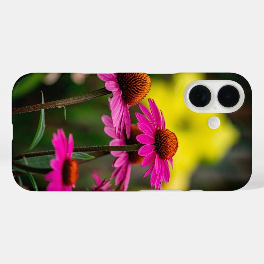 Paarse verklikstof Case-Mate iPhone case (Achterkant (horizontaal))