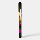 Paarse verklikstof Case-Mate iPhone case (Achterkant / Links)