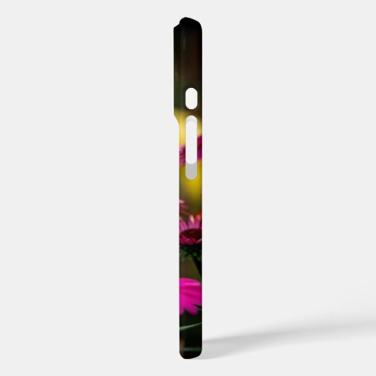 Paarse verklikstof Case-Mate iPhone case (Achterkant / Links)