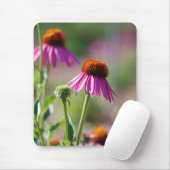 Paarse verklikstof muismat (Met muis)