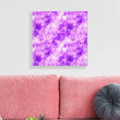 Paarse Verkreukelde Textuur Canvas Afdruk (Insitu (Woonkamer))