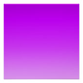 Paarse verloop achtergrond aangepaste tekst Sjablo Perfect Poster (Voorkant)