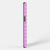 Paarse Verticale Chevron iPhone Hoesje (Rechterkant)