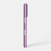 Paarse verticale strepen iPhone 16 hoesje (Rechterkant)